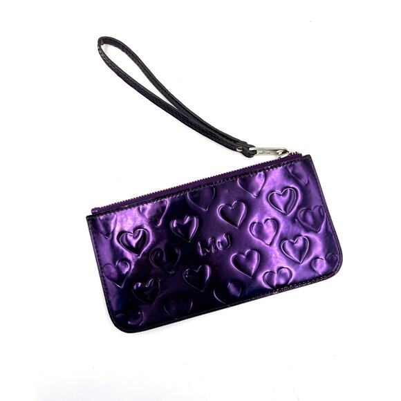 Marc By Marc Jacobs Handbags - Marc by Marc Jacobs Mirror Heart Wristlet Wallet Faux Patent Leather